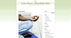 Desktop Screenshot of lotusmoonmansfield.com
