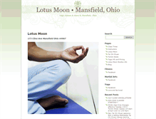 Tablet Screenshot of lotusmoonmansfield.com